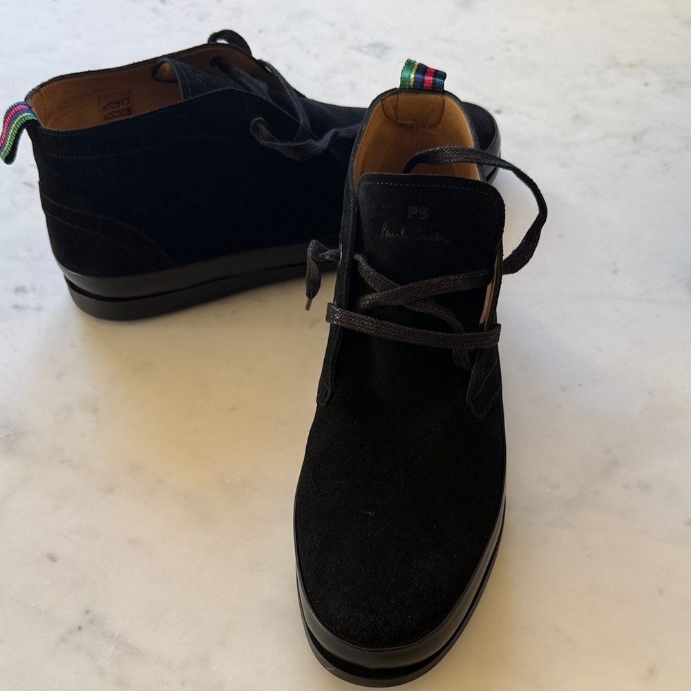 Paul Smith Black Chukka Boots